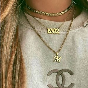 Gold 90’s Necklace